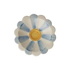 Schaal - Dipkommetje Stripes Ø12,50cm - Zacht blauw