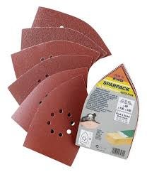 Schuurstrook geperf.B & d assorti 10st