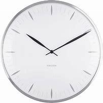 Wandklok - Karlsson Leaf - Wit