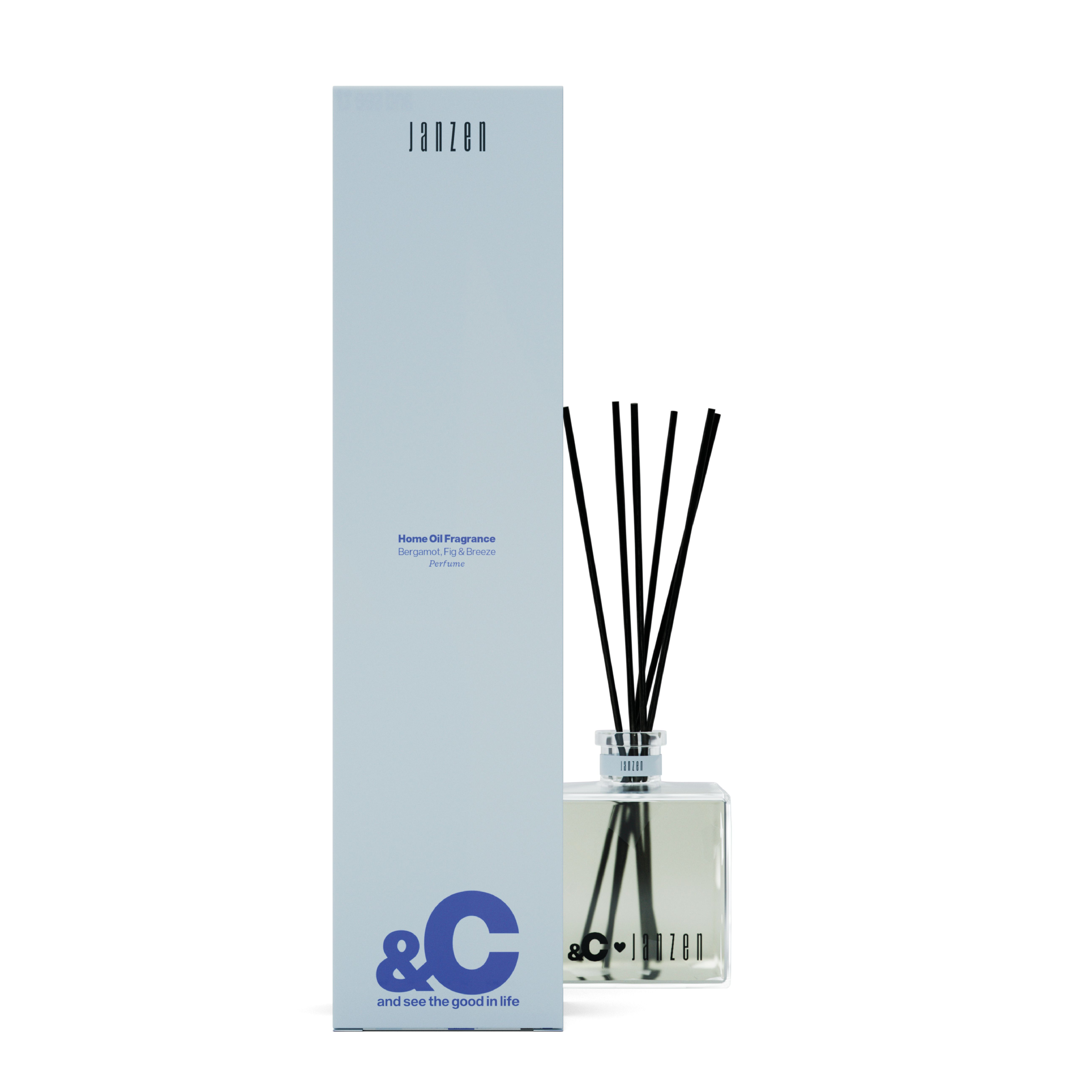 Home Fragrance Sticks - Bergamot, Fig & Breeze - 200 ml