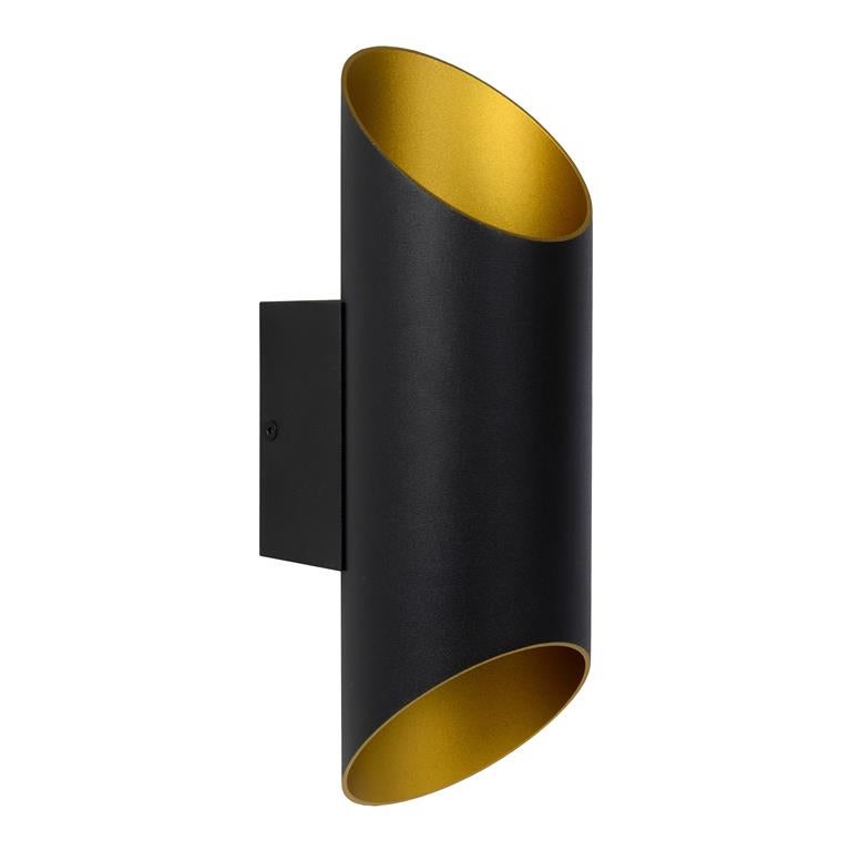 Wandlamp - Quirijn Ø 10 Cm 1Xg9  - Zwart