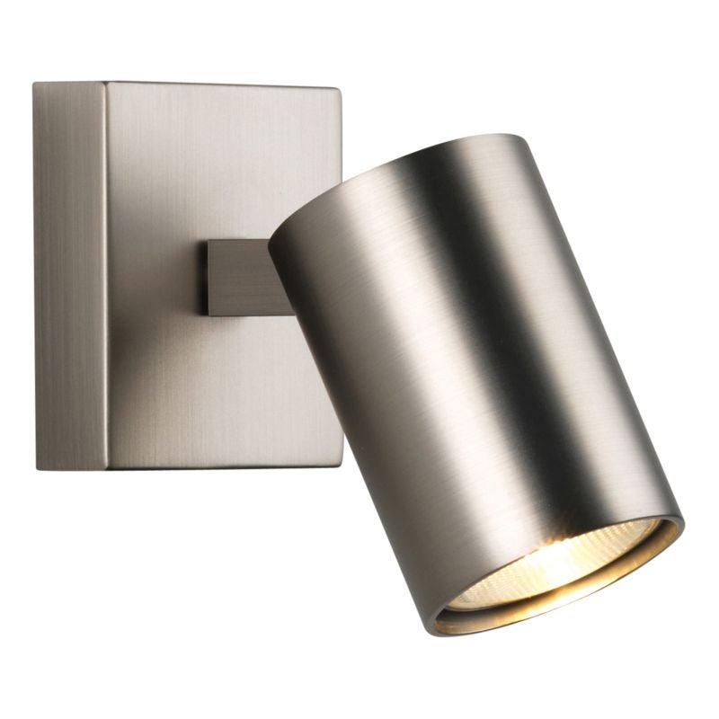 Wandspot - Ascoli Single OBS excl. GU10 mat nikkel - Nikkel