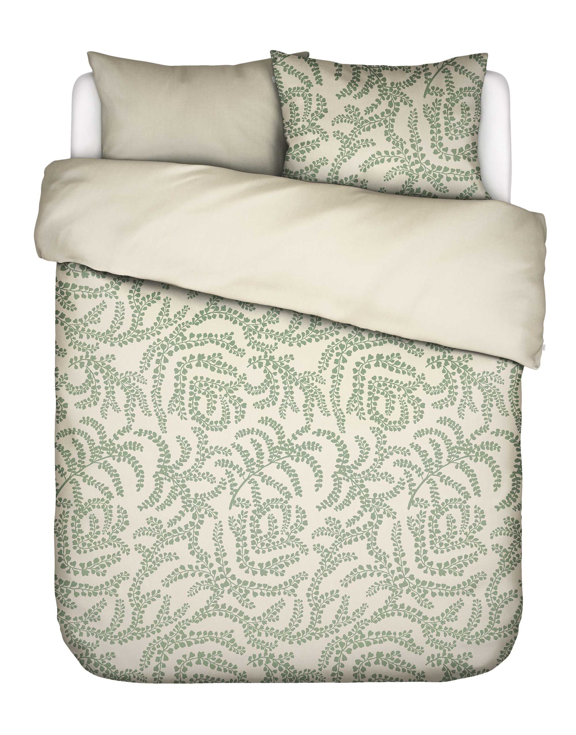 Dekbedovertrek - Eleria Lits-Jumeaux 240/200-220 cm - Groen