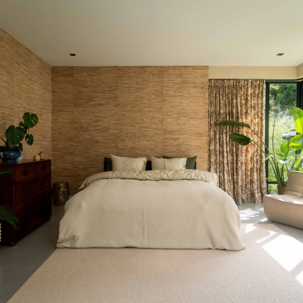 Dekbedovertrek - Erimo Lits-jumeaux XL 260/200-220 cm - Zand