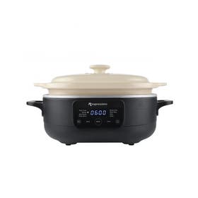 Multi-& Slowcooker - Espressions The Claypot 3,8L - Zwart/crème