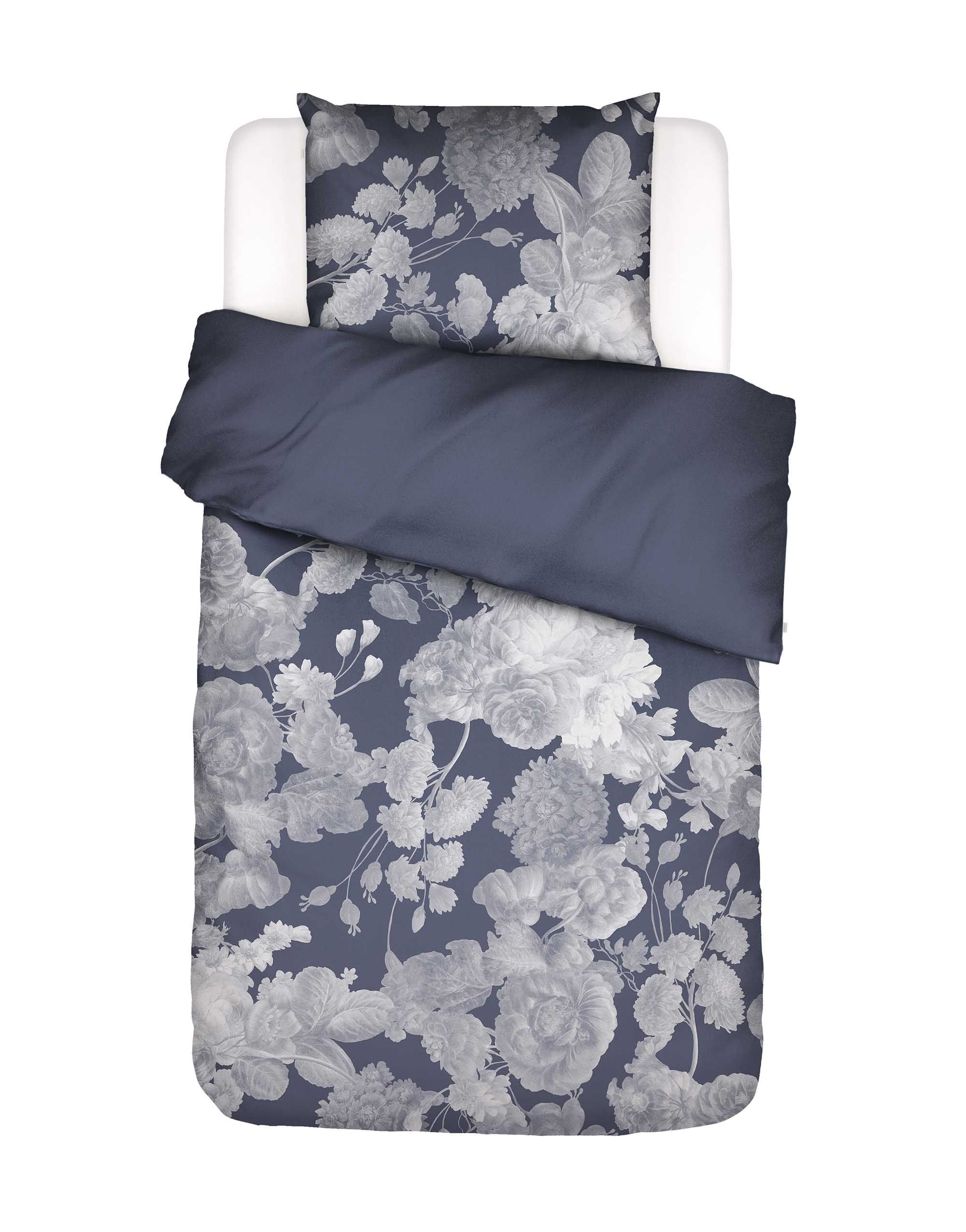 Dekbedovertrek - Eunice 1-persoons 140/200-220 cm - Nightshadow Blue