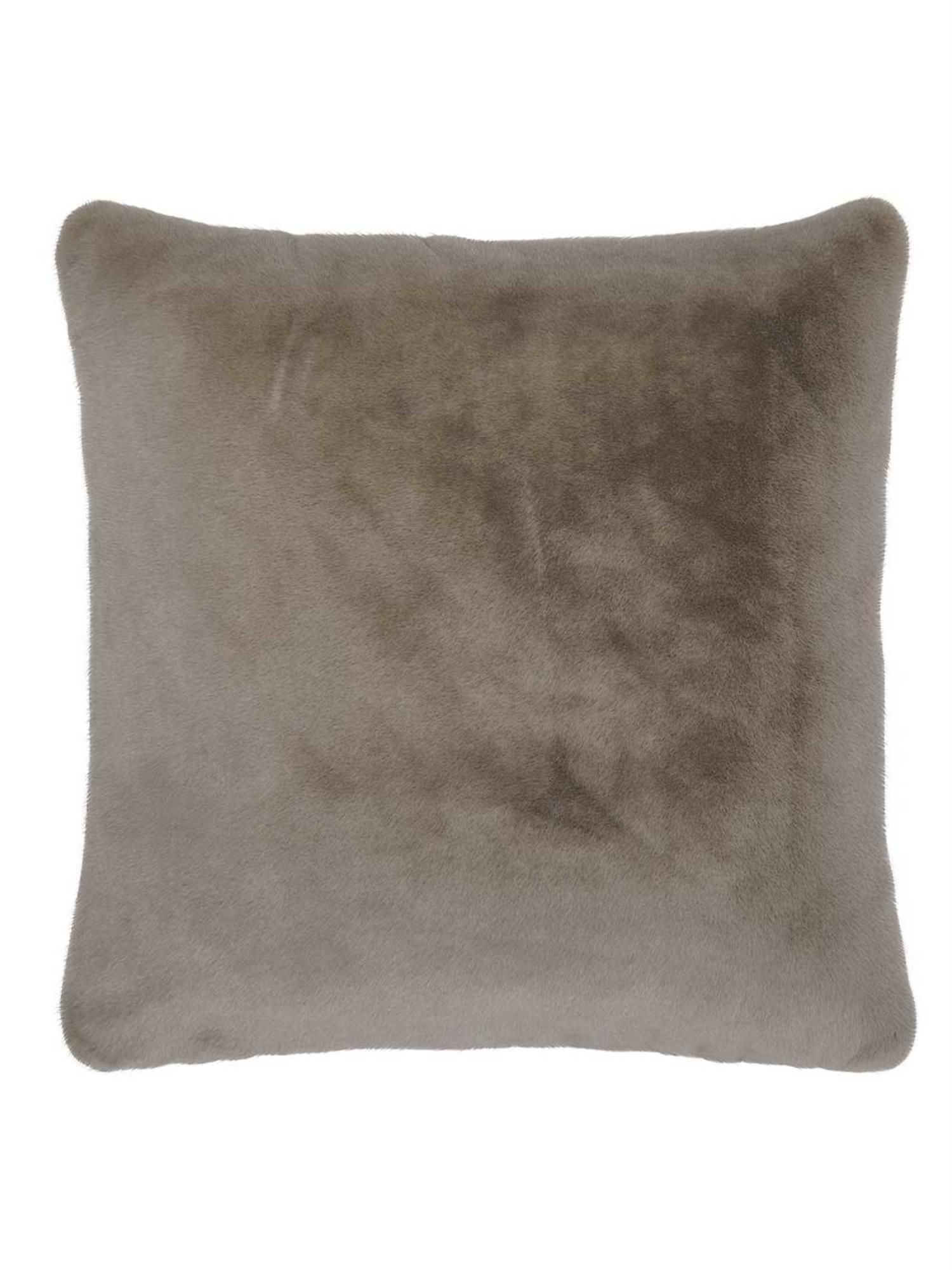 Kussen - Furry - Taupe