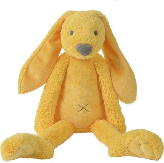 Knuffel - Rabbit Richie Groot 58cm - Geel