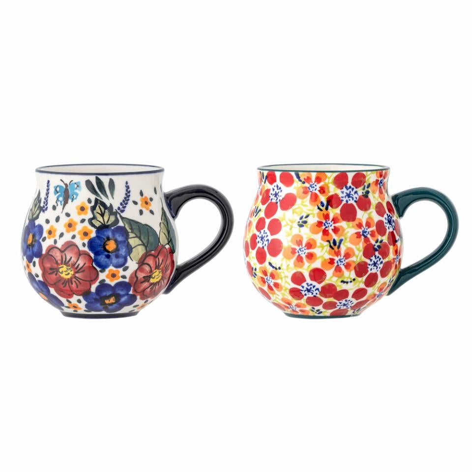 Beker - Florist Cup set van 2 stuks - Multicolor