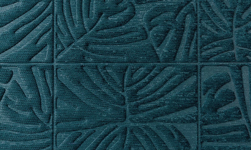 Vliesbehang - Arte Yala 43022 Petrol - 123cm breed - Prijs per m1