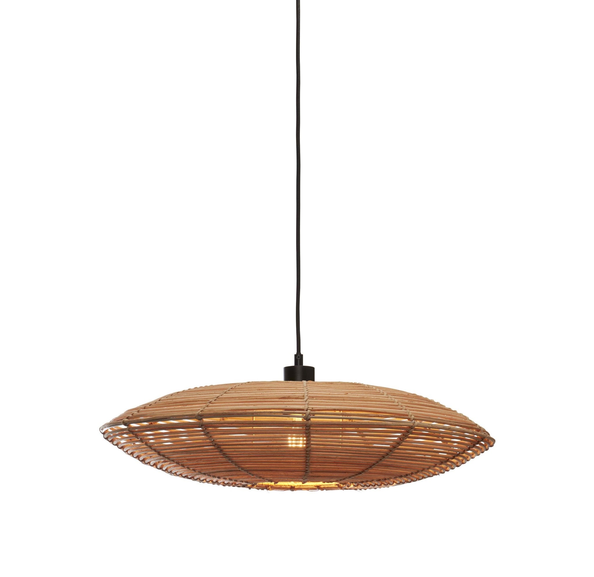 Hanglamp - Tanami disc L E27 60W - Naturel