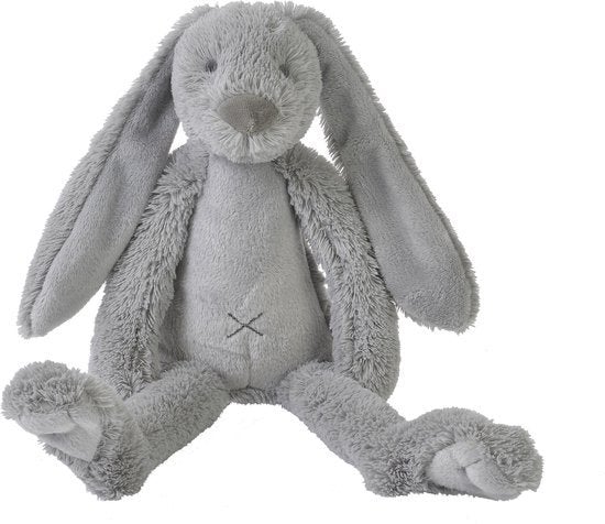 Knuffel - Rabbit Richie Middel 38cm no.2 - Grijs