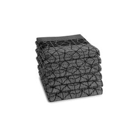 Keukenhanddoek - Chrystal - Zwart