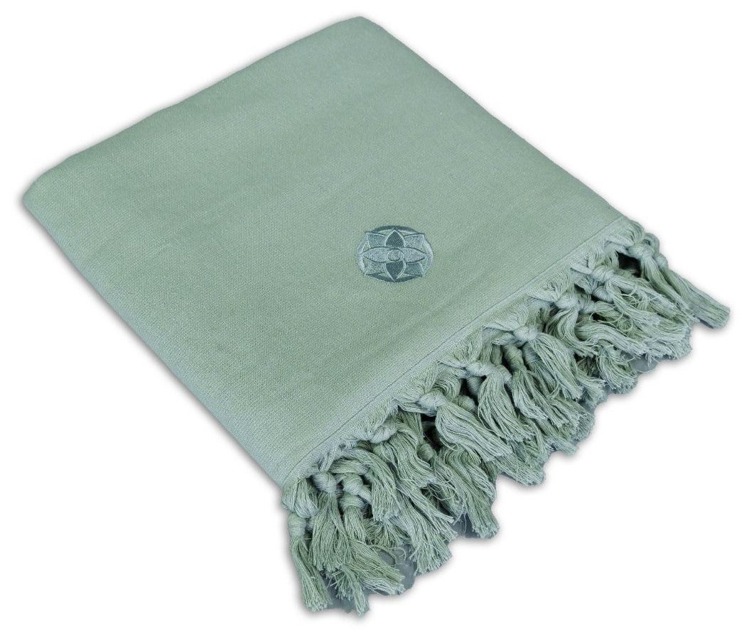 Hammamdoek - Home Spa 100x180 - Donker groen