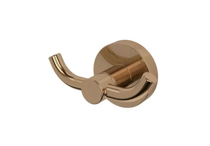 Haak - Kosmos dubbele haak - Geborsteld koper