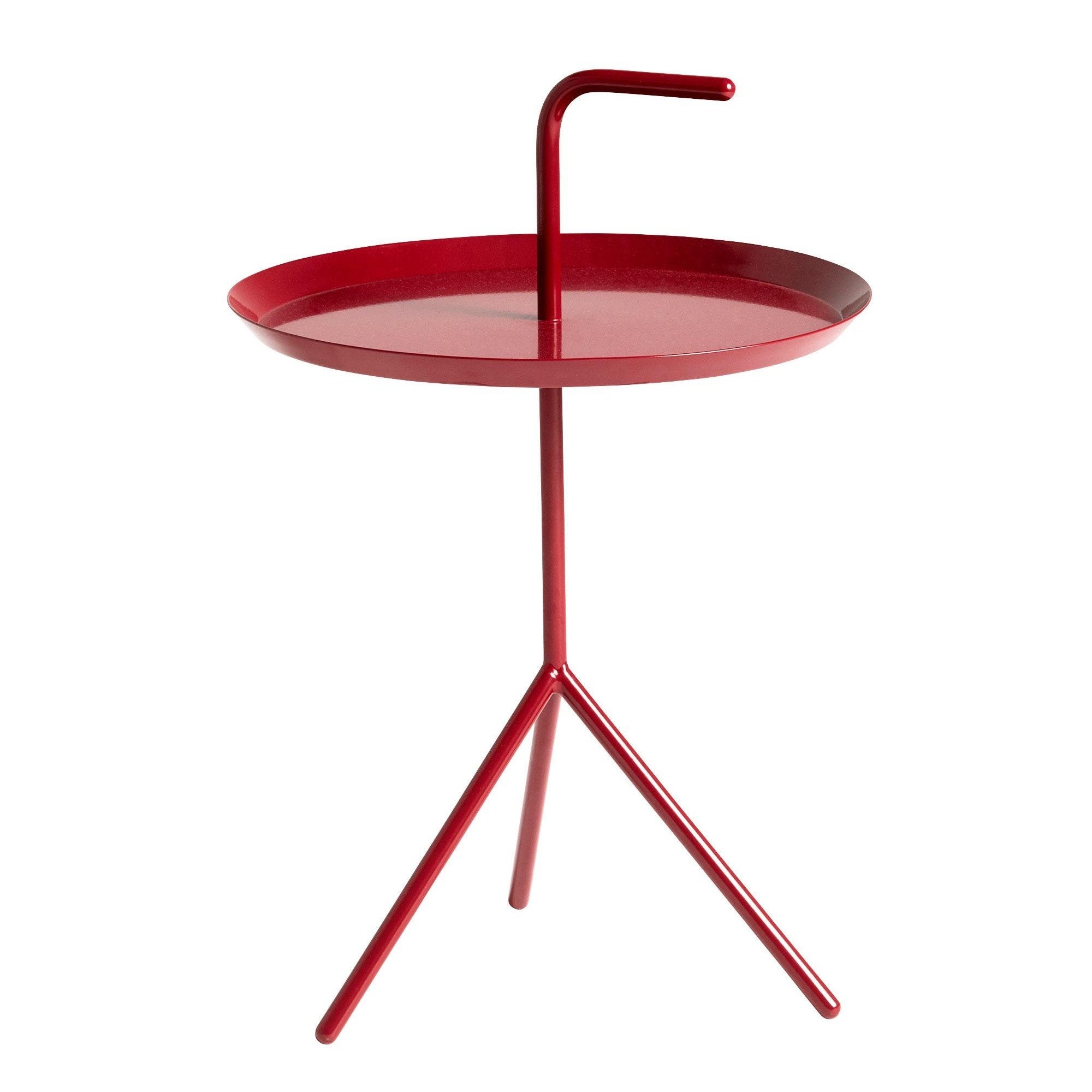 Bijzettafel - Don't leave me - Cherry red