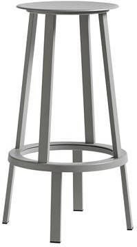 Barkruk - Revolver - Grijs