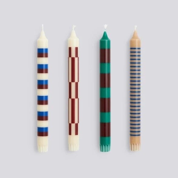 Dinerkaars - Set van 4 - Multicolor