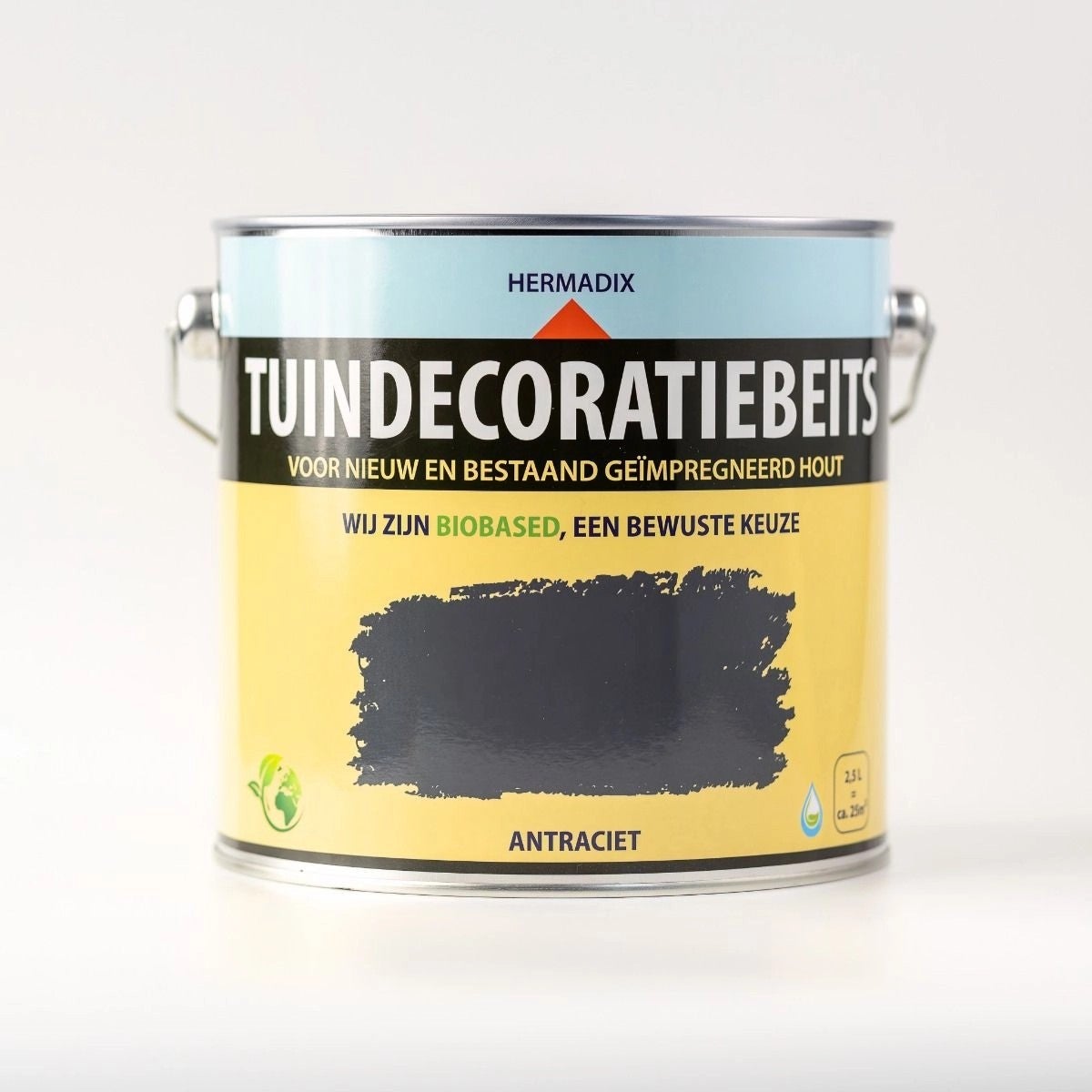 Tuindecoratiebeits - Antraciet - 2,5 Liter