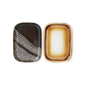 Dienblad - 70’s Ceramic Mojave - Set van twee