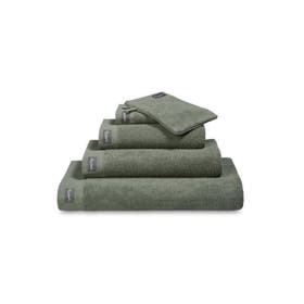 Badhanddoek Home Uni 90x180 cm - olive