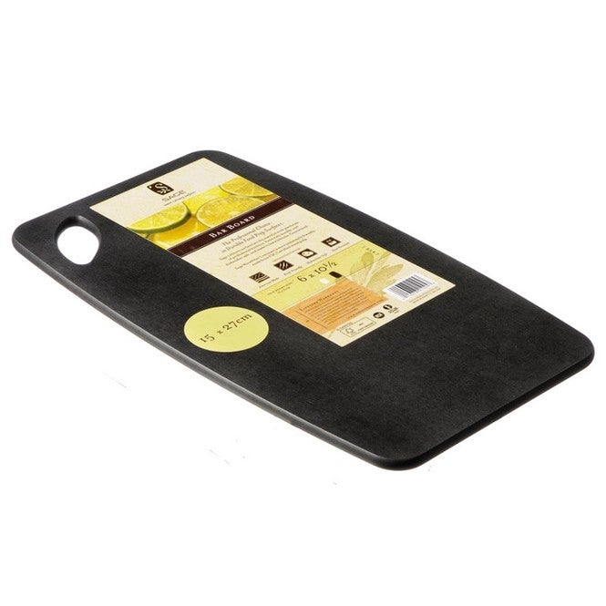 Barplankje - 15 x 27 cm - Zwart