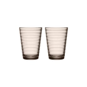 Aino Aalto glas 33cl linnen - 2 stuks