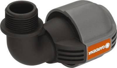 Sprinklersysteem L-stuk 25 mm x 3/4 buitendraad