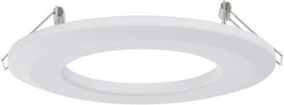 Inbouwspotadapter - wit - 13cm