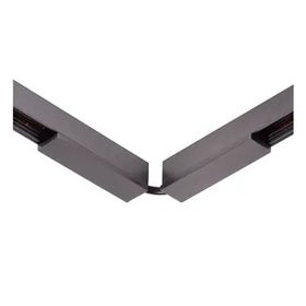 Railverlichting - LINIAL 1-fase Railsysteem / Railverlichting Smart 48V Track - Mat zwart chroom