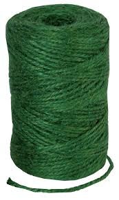 Jute touw groen 90 m