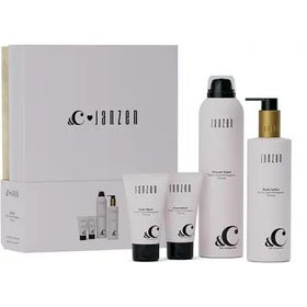 Geschenkset - Vanilla, Peach & Happiness - Wit