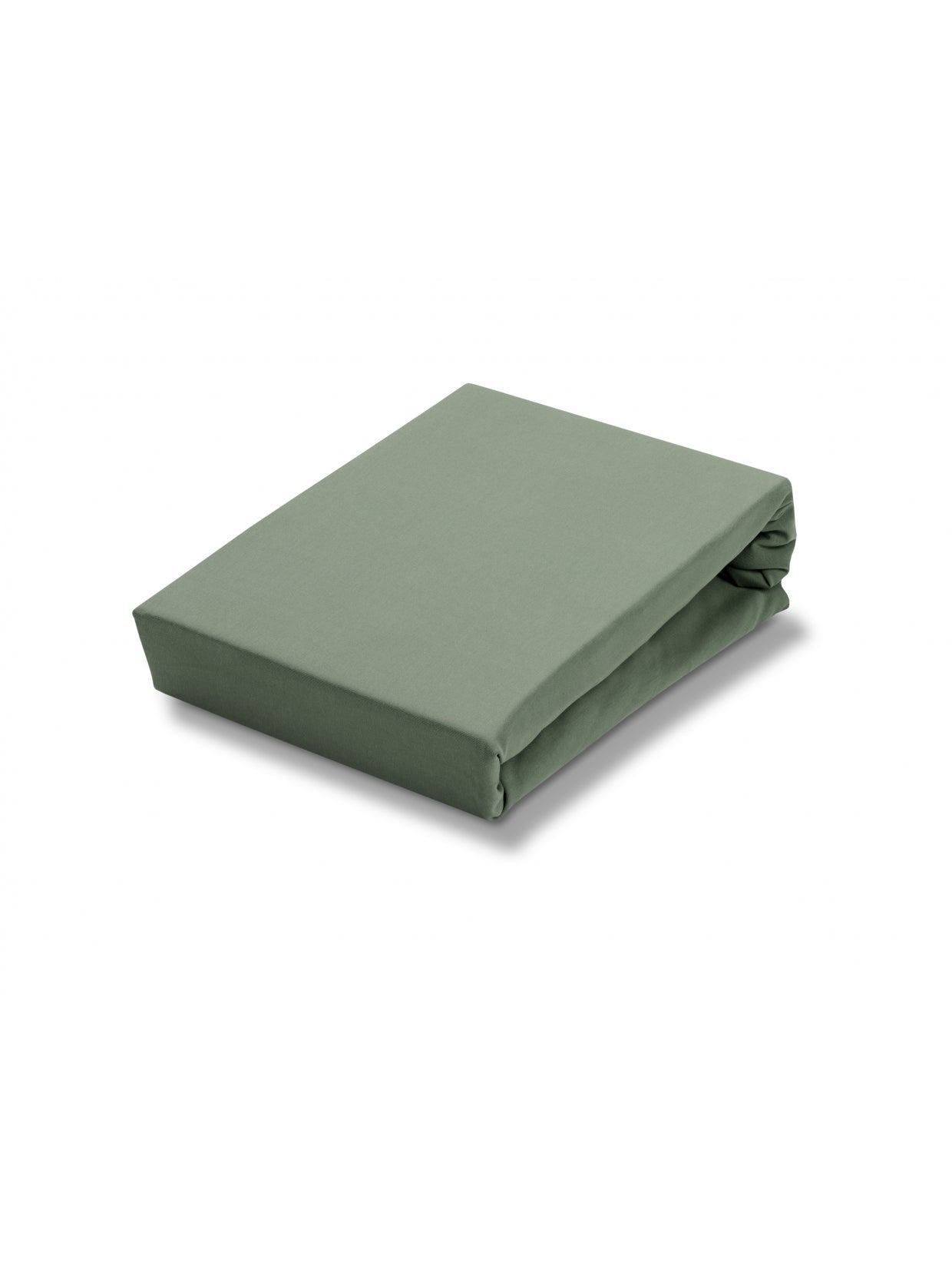 Hoeslaken Jersey Supreme lits-jumeaux - olive