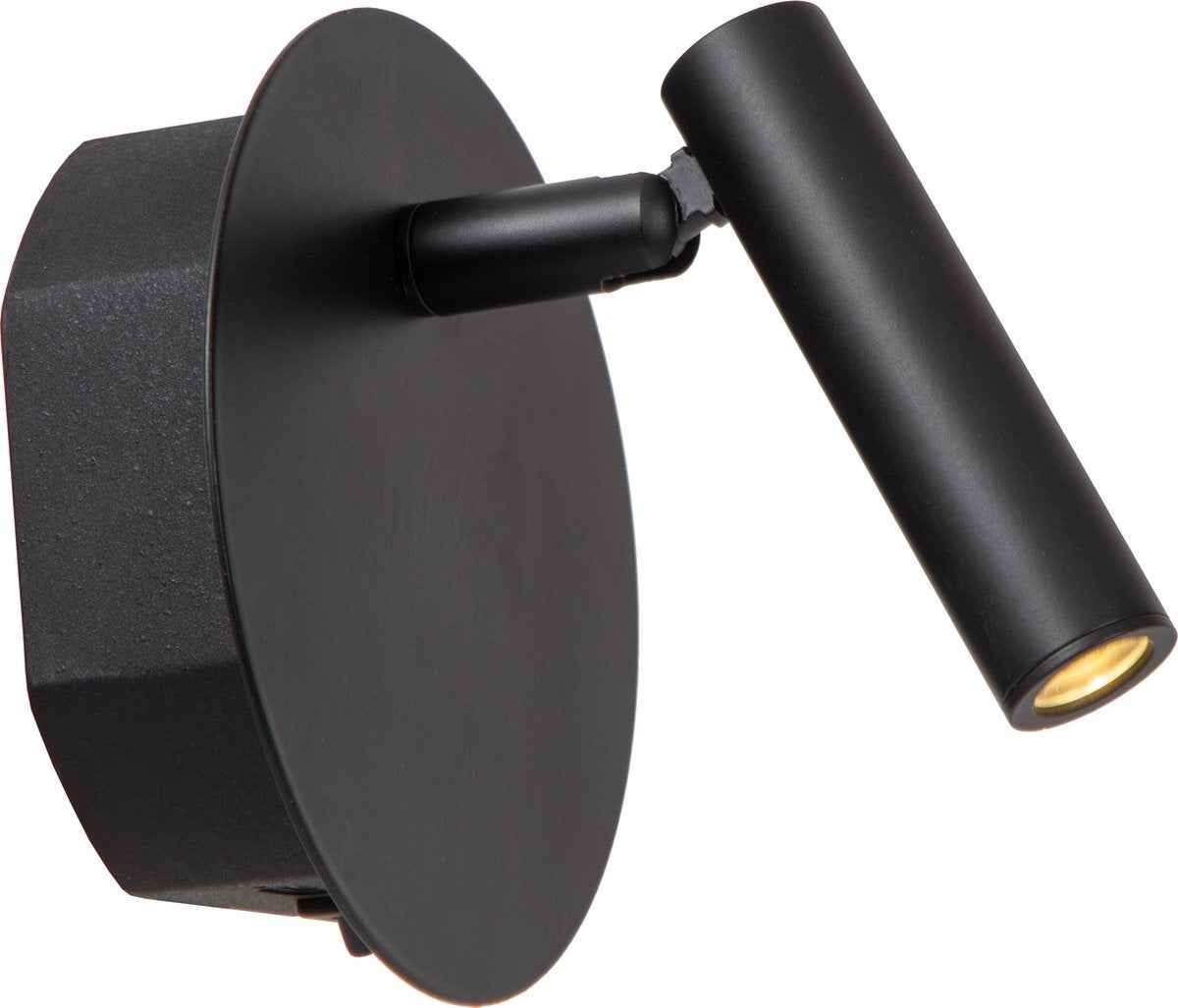 Oplaadbare Bedlamp - Jolijn  (Ø10cm - LED - 1x2W 3000K) Zwart