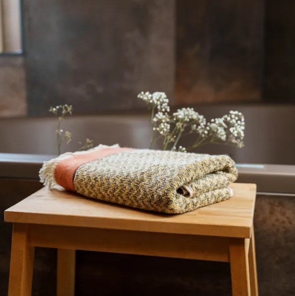 Gastendoekje - Kakeyu 30x50 - Groen