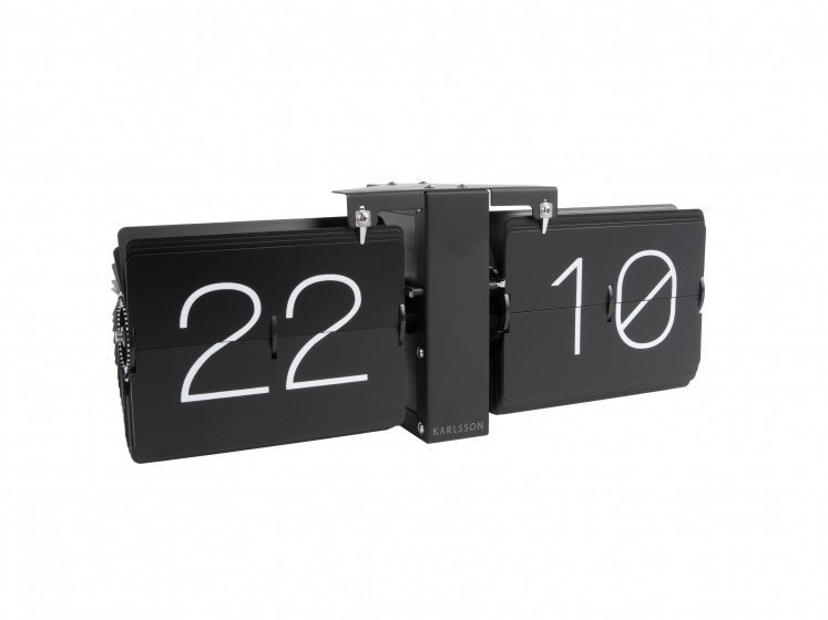 Tafelklok - No Case Flip - Matt black