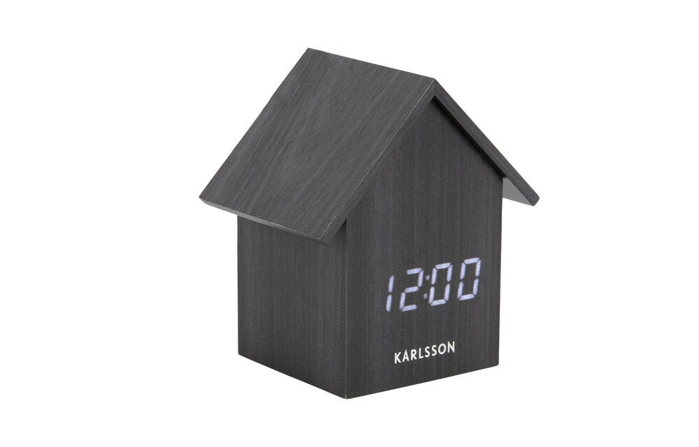 Wekker - House - Zwart
