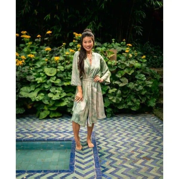 Kimono - Shiori tencel S - Groen