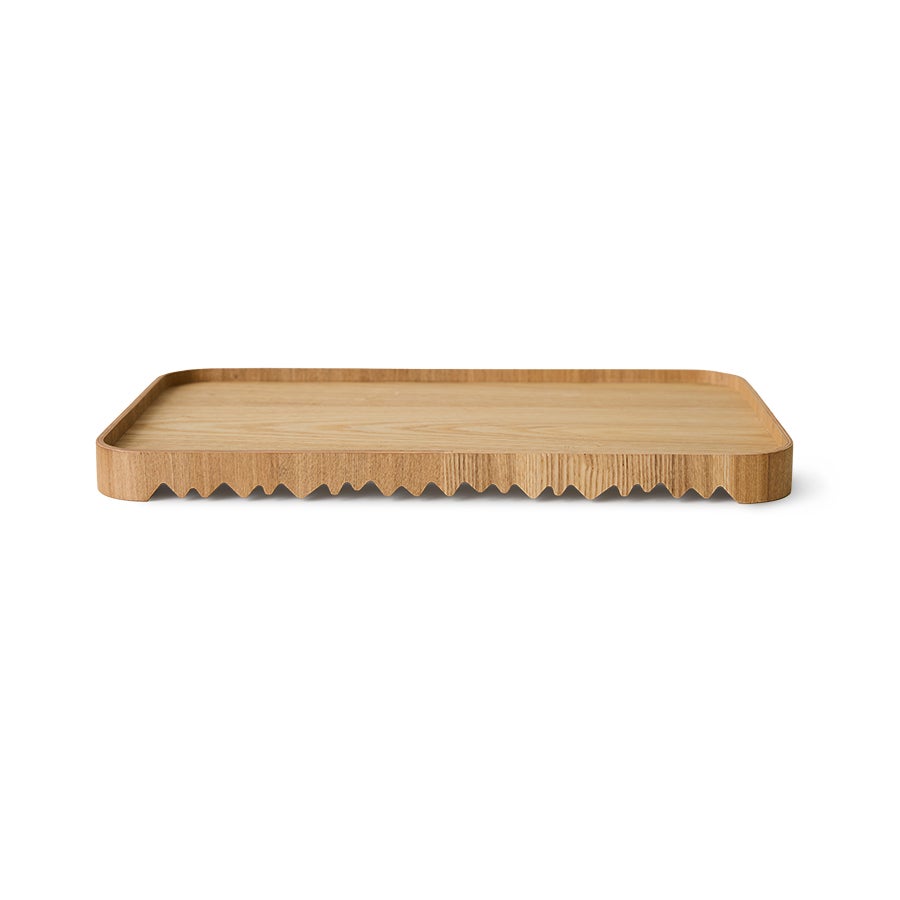 Serving tray - natural - L
