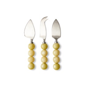 Kaasmessen - Kaasmessen Lemon Set van 3 - Geel/Zilver