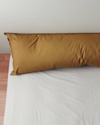 BedMATE sloop - Katoen - Khaki Gold 50x140 cm