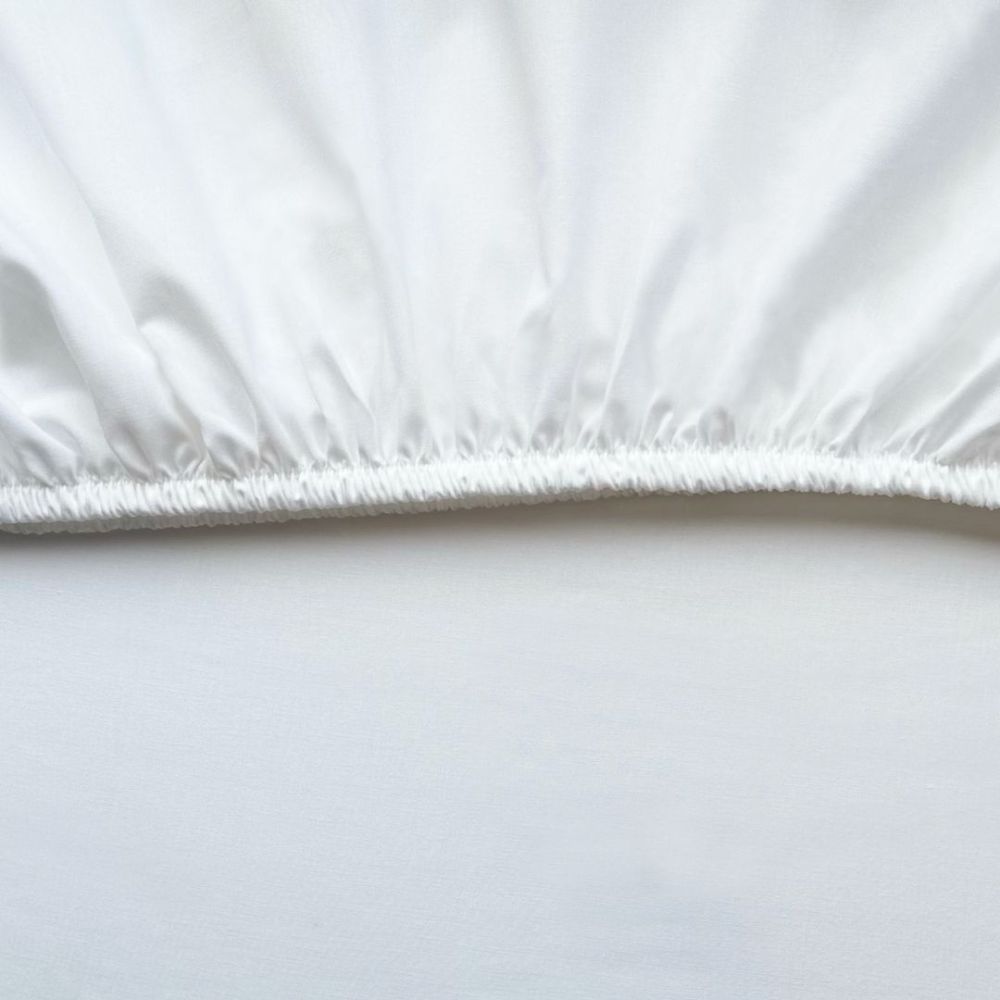 Hoeslaken - Kiyo - Wit 180/200 cm