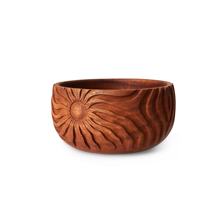 Schaal - Hand carved bowl - Medium