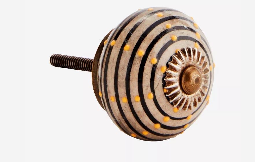 Deurknop - Hand Painted - Multi