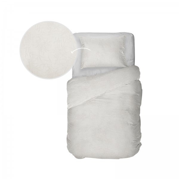 Dekbedovertrek - Koko Tweepersoons 200/200-220 cm - Offwhite