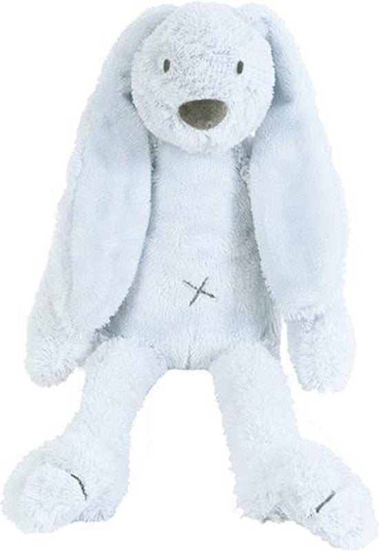 Knuffel - Rabbit Richie Groot 58cm - Blauw