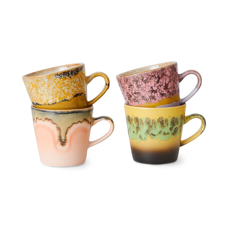 Americano kopjes - 70 ceramisch - Radiant set of 4 