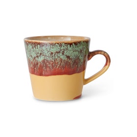 Cappuccino kopje - 70s ceramisch - Cove