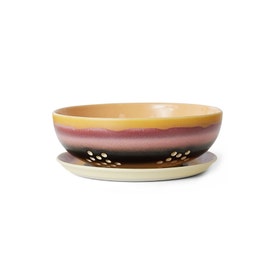 Berry schaal - 70s ceramisch sunset - Multicolour