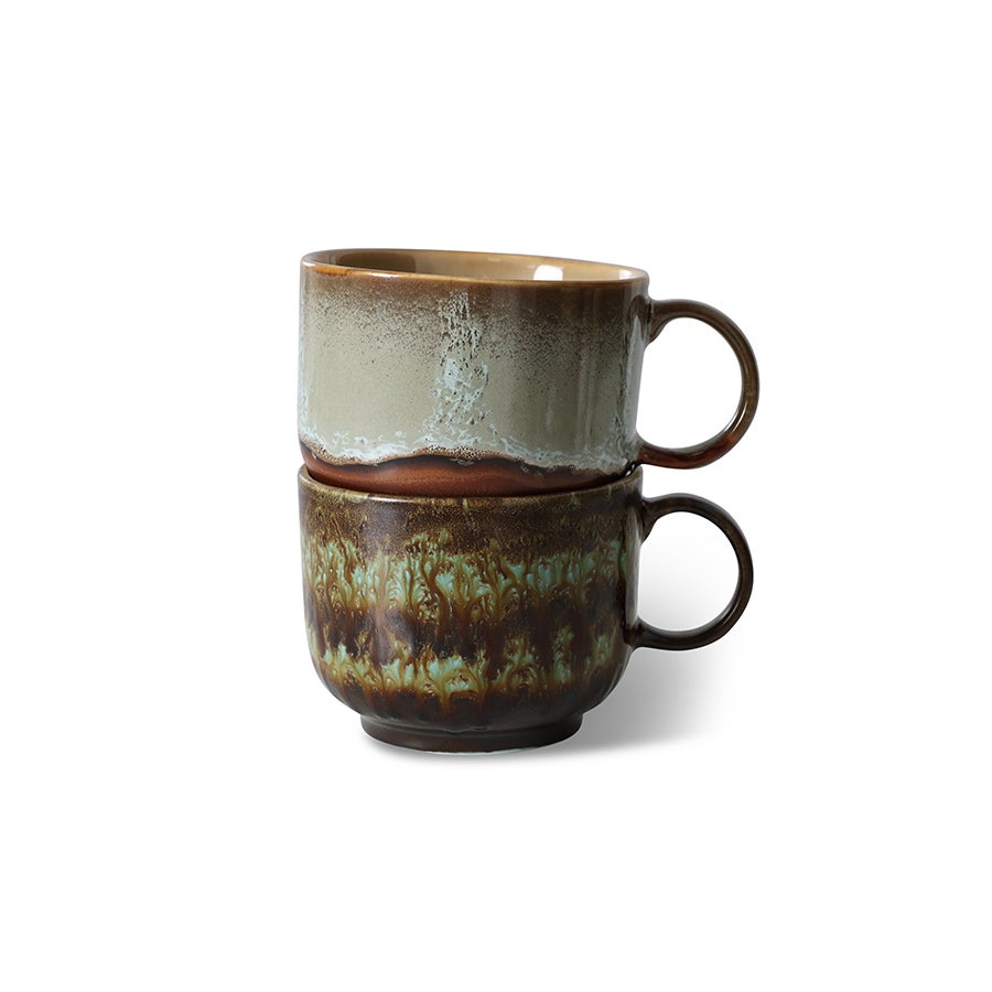 Tea cups - odyssey - set of 2